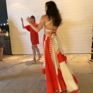 Milly Sleeveless Spinnaker Apron Dress